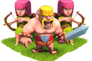 Barbarian and Archers